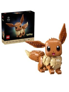LEGO Eevee Model - Brown, Cream